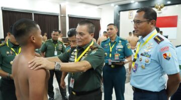  Mayor Jenderal TNI Niko Fahrizal, M.Tr.(Han). memimpin Sidang Panitia Penentu Akhir (Pantukhir) Calon Taruna (Catar) Akademi TNI Panitia Seleksi Daerah (Panselinda) Aceh Tahun Anggaran 2025  Rabu (25/6/25)