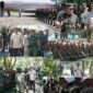  Mayor Jenderal TNI Niko Fahrizal, M.Tr. (Han), bersama Kepala Staf Kodam (Kasdam) IM, Brigadir Jenderal TNI Ayi Supriatna, S.I.P., M.M., serta para Pejabat Utama Kodam IM, menyambut langsung kedatangan Menteri Pertahanan Republik Indonesia (Menhan RI),  Selasa (24/6/2025).