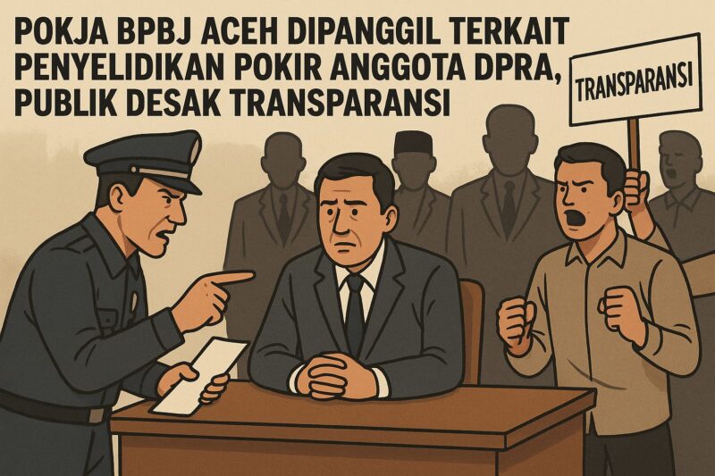 Pokja BPBJ Aceh Dipanggil Terkait Penyelidikan Pokir Anggota DPRA, Publik Desak Transparansi