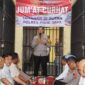 Kapolres AKBP Ahmad Faisal Pasaribu, S.H., S.I.K., M.H., datang langsung untuk menggelar program “Jum’at Curhat” bersama para tahanan. Jumat (18-7-2025) foto .Ist