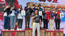 Polwan Polda Aceh Raih Juara II Presisi Beregu dalam Kejuaraan Menembak Kapolri Cup 2025