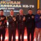 Brigadir Jenderal TNI Ayi Supriatna, S.I.P., M.M., mewakili Pangdam IM Mayjen TNI Niko Fahrizal, M.Tr.(Han), menghadiri acara syukuran Hari Ulang Tahun (HUT) Bhayangkara ke-79 yang diselenggarakan di Markas Kepolisian Daerah (Mapolda) Aceh pada Selasa (1/7/2025) siang.