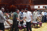 Mayor Jenderal TNI Niko Fahrizal, M.Tr.(Han)., menghadiri kegiatan Musyawarah Perencanaan Pembangunan (Musrenbang) Rencana Pembangunan Jangka Menengah Aceh (RPJMA) Tahun 2025–2029 yang diselenggarakan di Pendopo Gubernur Aceh, Rabu (9/7/2025) siang.