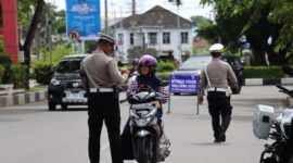 Satuan Lalu Lintas melaksanakan kegiatan Operasi Patuh Seulawah - 2025, yaitu operasi mandiri kewilayahan yang dilaksanakan secara serentak pada tanggal 14 Juli sampai dengan 27 Juli 2025. 