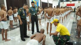 Mayor Jenderal TNI Niko Fahrizal, M.Tr.(Han)., memimpin Sidang Pantukhir dalam rangka Pemilihan Calon Tamtama Prajurit Karier (Tamtama PK) Tentara Nasional Indonesia Angkatan Darat (TNI AD) Gelombang II Tahun Anggaran 2025. 