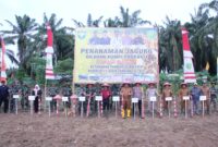  Kompi Produksi Kodim 0117/Aceh Tamiang sejalan dengan arah kebijakan Presiden RI dalam memperkuat ketahanan pangan nasional dari level daerah hingga nasional.