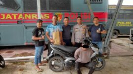  Seorang pemuda berinisial JPN (30) warga salah satu Gampong di Kecamatan Darul Imarah Aceh Besar diringkus Unit Reskrim Minggu (20/7/2025) siang. 