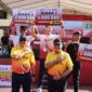  Mayor Jenderal TNI Niko Fahrizal, M.Tr.(Han)., menghadiri kegiatan Bank Aceh Bhayangkara Run In Action 2025 yang digelar di halaman Mapolresta Banda Aceh, Minggu pagi (27/07/2025).