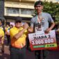 Pratu Chandra Deni mendapatkan prestasi dengan memenangkan pertandingan juara II umum putra kategori 5 K dan mengharumkan nama Batalyon Infanteri 112/Dharma Jaya .Minggu (27/07/2025).