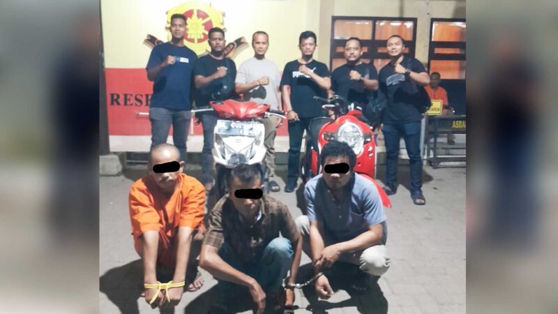 Unit VI Ranmor, berhasil menangkap FR (39) warga Aceh Tamiang,  pelaku pencurian kenderaan bermotor yang dilakukannya di kawasan Ulee Kareng beberapa waktu lalu. Selasa, (15/7/2025) lalu.