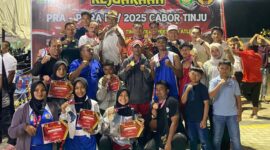 Tim tinju DJBC Aceh Besar berhasil tampil gemilang dalam ajang Pra-PORA 2025 yang digelar di Banda Aceh. Dari total 17 atlet yang diturunkan, tim ini sukses menyabet 13 medali, terdiri dari 5 emas, 4 perak, dan 4 perunggu, sekaligus keluar sebagai juara umum cabang olahraga tinju.12 juli 2025