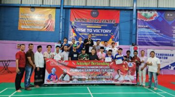 Turnamen Badminton Cup II Pemuda Gampong Tanjong Resmi Berakhir