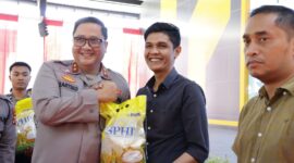 Polda Aceh dan Polres Jajaran Salurkan 65,5 Ton Beras Murah Lewat GPM