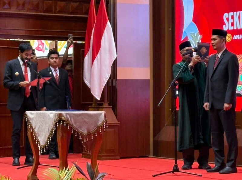 M. Nasir Resmi Dilantik sebagai Sekda Aceh Definitif