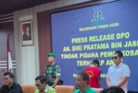 BURONAN KASUS PEMERKOSA ANAK DITANGKAP DI BANDA ACEH