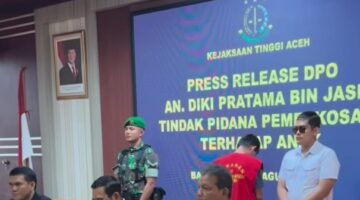 BURONAN KASUS PEMERKOSA ANAK DITANGKAP DI BANDA ACEH