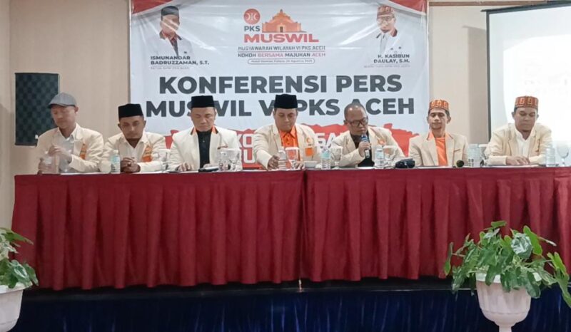 PKS Aceh Usung Energi Baru dalam Muswil ke-6, Fokus pada Aspirasi Masyarakat