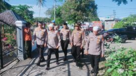 Kapolda Aceh Melayat ke Rumah Duka Istri Personel Polres Pidie