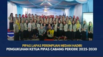 Pipas Lapas Perempuan Hadiri Pengukuhan Ketua PIPAS Cabang Periode 2025-2030