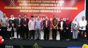Kakanwil Kemenkum Sumut Berikan Pembekalan pada Pendidikan Magang Bersama Notaris Dan Seleksi ALB