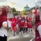 memperingati Hari Ulang Tahun (HUT) Kemerdekaan Republik Indonesia ke-80 tahun 2025, warga Komplek Meusara Agung, Desa Gue Gajah, Kecamatan Darul Imarah, Kabupaten Aceh Besar, menggelar berbagai perlombaan yang berlangsung meriah di Lorong Tomat Dua.