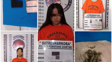 Tiga Orang Pemilik Barang Haram Berhasil Di Ciduk Sat Narkoba Polres Pematangsiantar