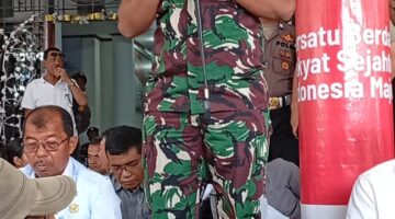 Dandim 0210/TU Letkol Kav Ronald Tampubolon, Sampaikan Apresiasi Aksi Damai AWAS
