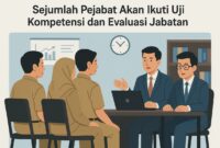 Evaluasi Jabatan Lebih dari 20 Pejabat Ikut Uji Kompetensi 