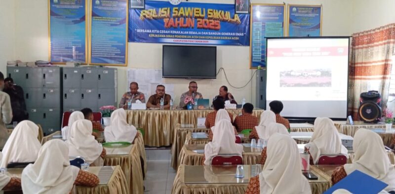 Ditbinmas Polda Aceh Laksanakan Program Saweu Sikula di Pidie dan Pidie Jaya