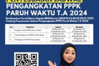 Tangkapan Layar pengumuman BKN Aceh. Jum'at (12-09-2025)