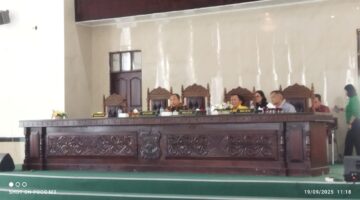Pengumuman Rapat Paripurna P-APBD Ditunda, Walikota dan Sejumlah Kepala OPD Tidak Hadir