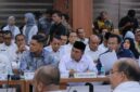 Bupati Aceh Besar, Muharram Idris, menghadiri rapat konsolidasi Satgas Nasional, Satgas Provinsi, dan Satgas Kabupaten/Kota Koperasi Desa Merah Putih (KDMP) se-Aceh di Gedung Serbaguna Setda Aceh, Kamis (18/9/2025). Foto: MC/ Aceh Besar.