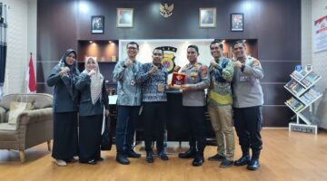 Kapolres Lhokseumawe Sambut Kunjungan Silaturrahmi Panwaslih, Bahas Sinergi Pengawasan Pemilu