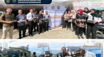 Lapas Padangsidimpuan Gelar Jumat Berkah: 30 Paket Makanan Dibagikan kepada Warga Sekitar