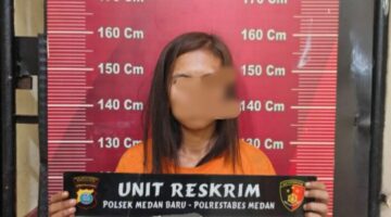 Modus Pinjam Telepon Driver Ojol, Wanita 31 Tahun Diringkus Unit Reskrim Polsek Medan Baru