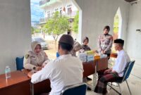  menyambut Hari Keselamatan dan Hari Jadi Ke-70 Lalulintas, Polresta Banda Aceh melalui Sidokkes dan Satlantas menggelar kegiatan Bhakti Kesehatan Gratis yang berlangsung di Dayah Madani Al Aziziyah, Kamis (4/9/2025) pagi. 