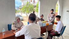  menyambut Hari Keselamatan dan Hari Jadi Ke-70 Lalulintas, Polresta Banda Aceh melalui Sidokkes dan Satlantas menggelar kegiatan Bhakti Kesehatan Gratis yang berlangsung di Dayah Madani Al Aziziyah, Kamis (4/9/2025) pagi. 