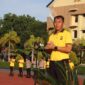  Kombes Pol Shobarmen, mengingatkan seluruh personil akan pentingnya menjaga kesehatan sebagai modal utama dalam melaksanakan tugas.  di Mapolda Aceh, Jumat, 12 September 2025.
