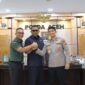 Dalam kesempatan itu, Kapolda menyampaikan apresiasi atas kunjungan silaturahmi Pangdam IM dan Kajati Aceh. Ia menegaskan bahwa soliditas TNI, Polri, dan Kejaksaan merupakan pilar utama dalam menjaga stabilitas keamanan daerah Rabu, 17 September 2025.