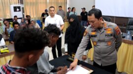 Kegiatan ini menjadi langkah strategis kepolisian bersama lintas sektor dalam menangani maraknya keterlibatan remaja di komunitas motor yang berujung tindak kriminal.di Aula Machdum Sakti Polresta Banda Aceh, Rabu (24/9/2025). 