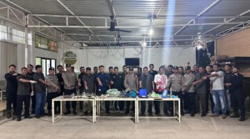 Lapas Kelas IIA Banda Aceh Dan Polsek Ingin Jaya gelar Penggeledahan Blok Hunian secara Intensif.