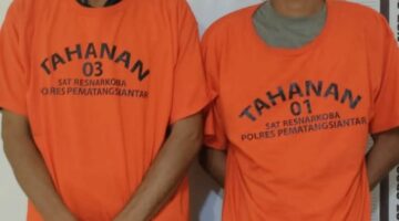Polres Pematangsiantar Amankan 2 Laki Laki dan 3 Paket Sabu di Jalan Pesantren