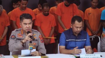 Polda Sumut Ungkap 862 Kasus Narkotika di Tiga Wilayah, Selamatkan Jutaan Jiwa