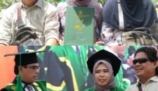 Ketulusan Cinta dan Do'a Orang Tua Tunanetra, Antarkan Armaya Rosa Raih Gelar Sarjana