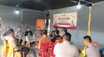 Polres Aceh Selatan Gelar Jum’at Curhat, Warga Sampaikan Aspirasi Antara Lain Mengenai Kenakalan Remaja