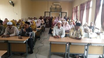 280 Guru SMP Rayon 02 Aceh Utara Ikuti Uji Baca Al-Qur’an