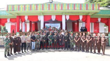 Kodim 0113/ Gayo Lues Gelar Upacara HUT Ke-80 TNI Berlangsung Khidmat Dan Penuh Semangat Kebangsaan
