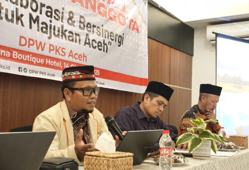 PKS Aceh Gelar Konsolidasi dan Pelatihan Kader