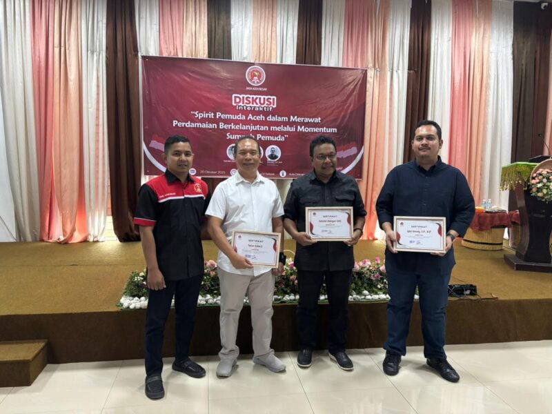 Diskusi Kepemudaan, Upaya JASA Merawat Damai Aceh
