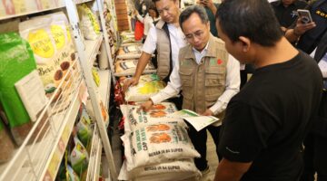 Tim Satgas Pangan Pusat dan Polda Sumut Sidak Harga Beras di Sejumlah Pasar Medan